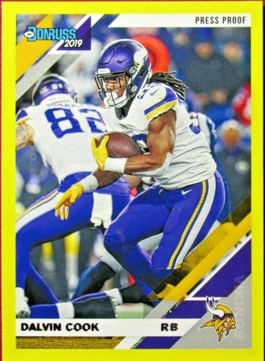 Dalvin Cook [Yellow Press Proof] #155