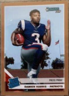 Damien Harris [Bronze Press Proof] #309