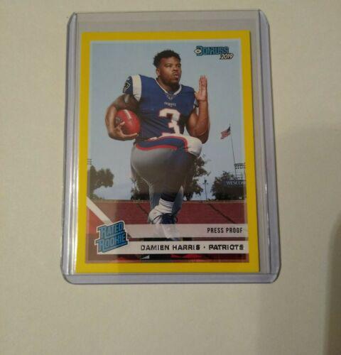 Damien Harris [Yellow Press Proof] #309