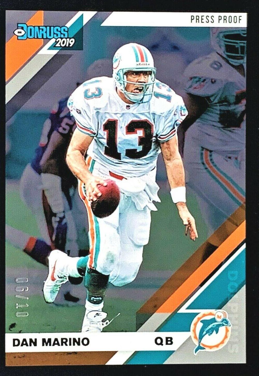 Dan Marino [Black Press Proof] #153