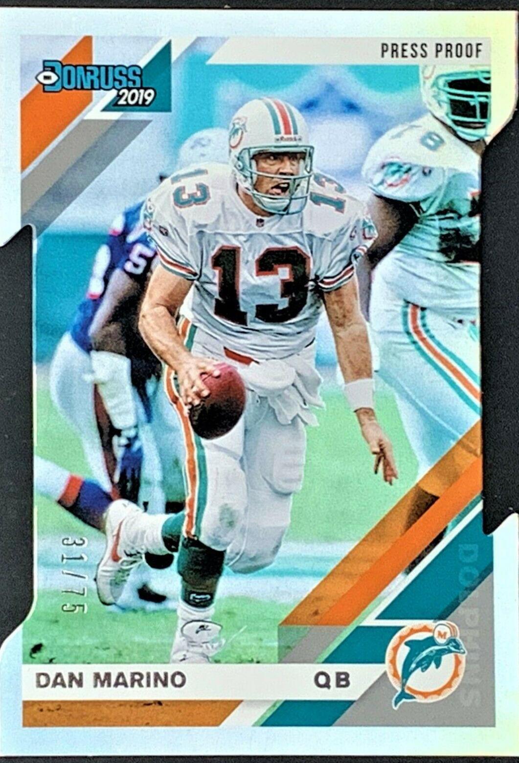 Dan Marino [Silver Die Cut Press Proof] #153