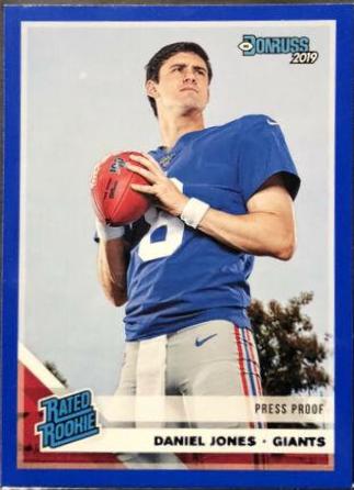 Daniel Jones [Blue Press Proof] #304