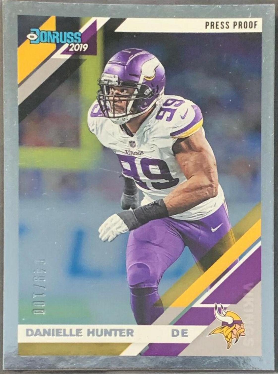 Danielle Hunter [Silver Press Proof] #160