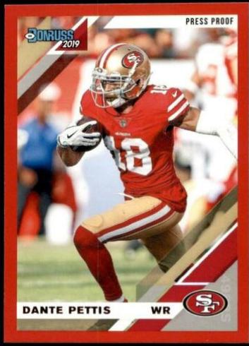 Dante Pettis [Red Press Proof] #225