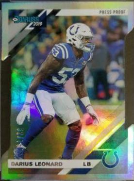 Darius Leonard [Silver Press Proof] #115