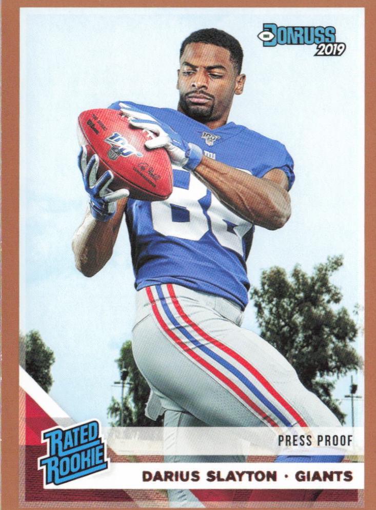 Darius Slayton [Bronze Press Proof] #338