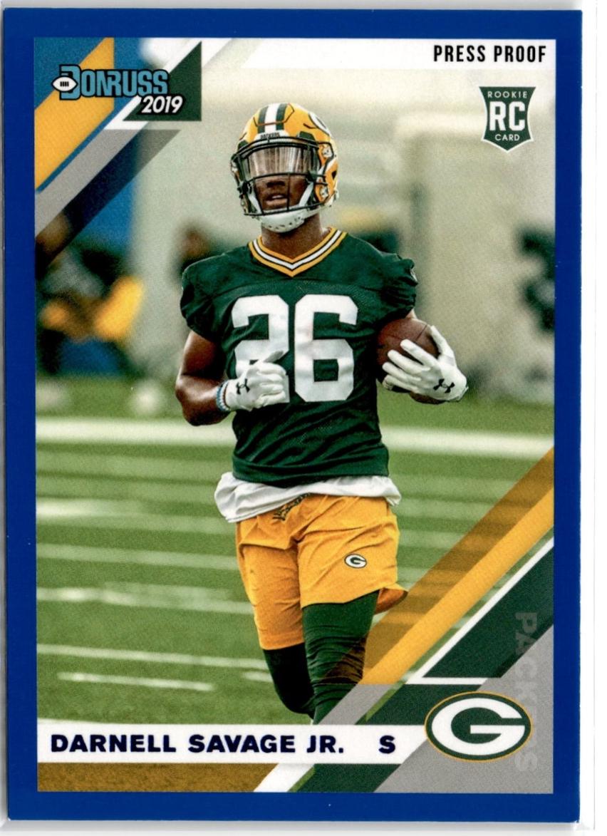 Darnell Savage Jr. [Blue Press Proof] #259