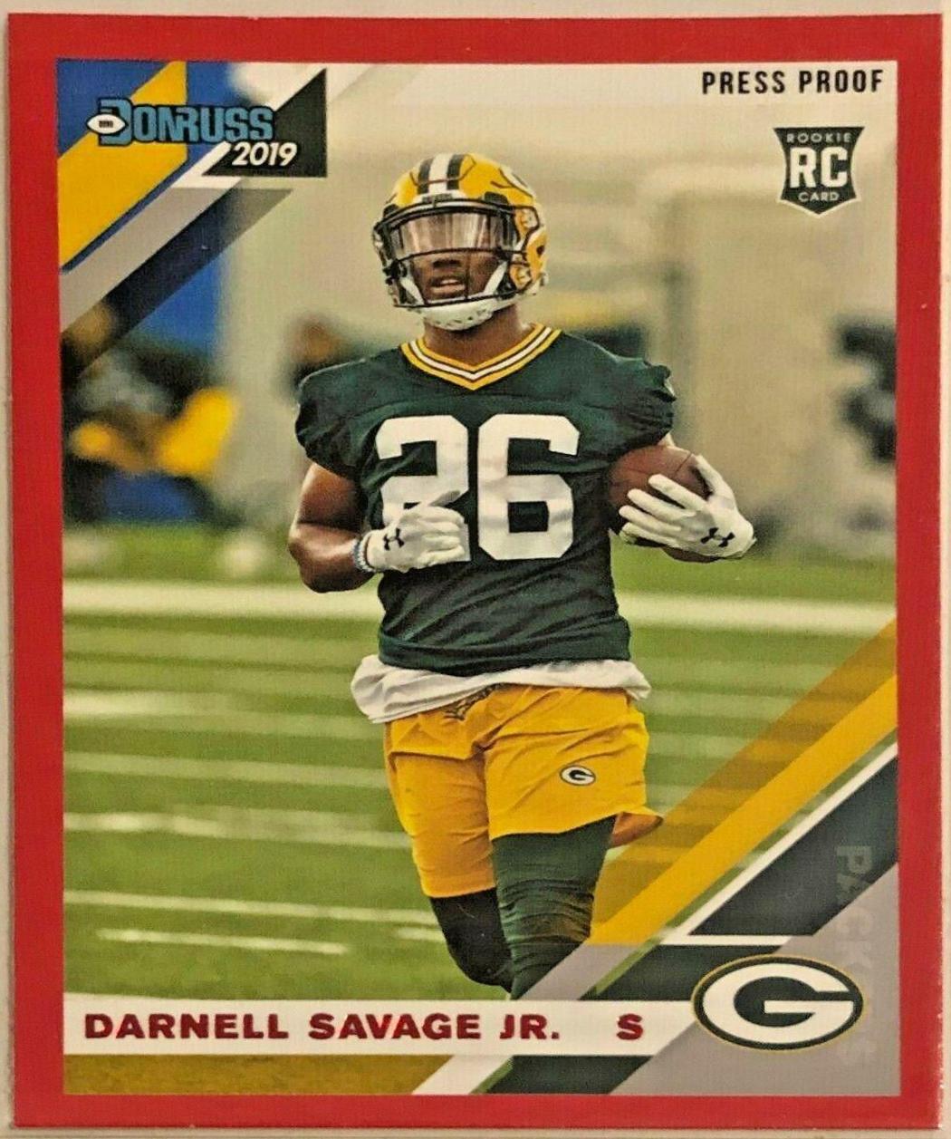 Darnell Savage Jr. [Red Press Proof] #259