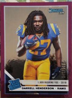 Darrell Henderson [Season Stat Line] #310