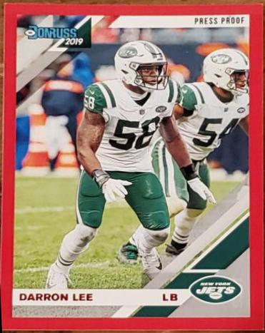 Darron Lee [Red Press Proof] #189