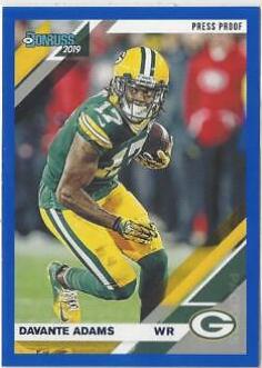 Davante Adams [Blue Press Proof] #101