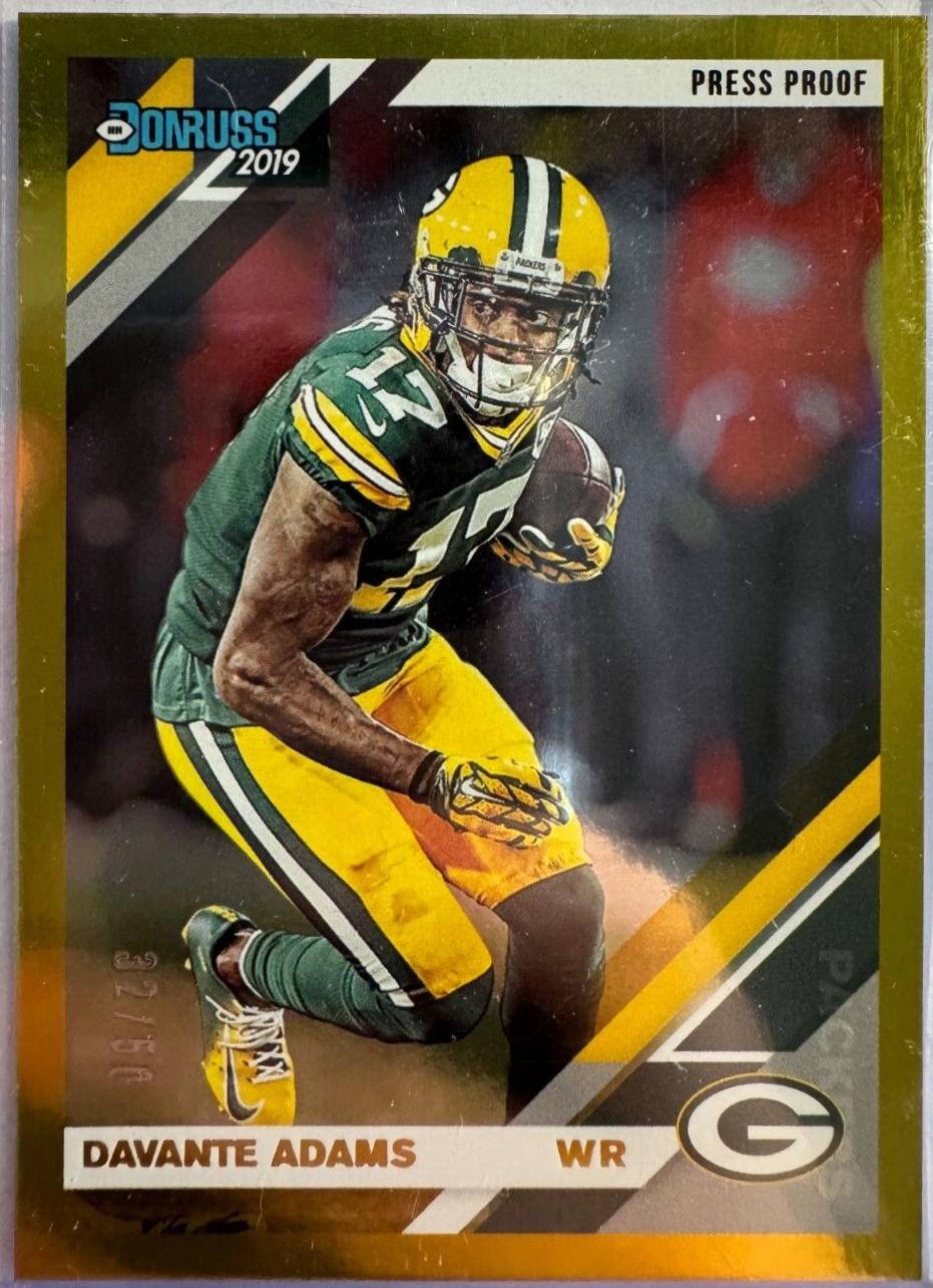 Davante Adams [Gold Press Proof] #101