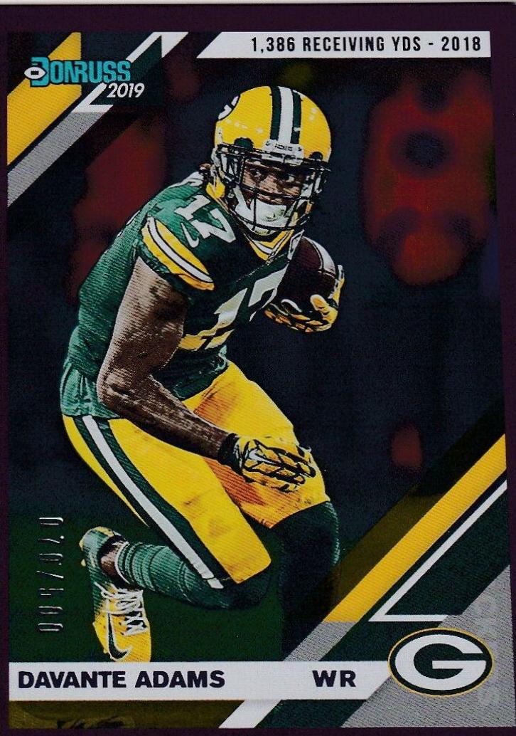 Davante Adams [Season Stat Line] #101