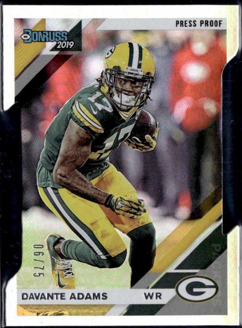 Davante Adams [Silver Die Cut Press Proof] #101