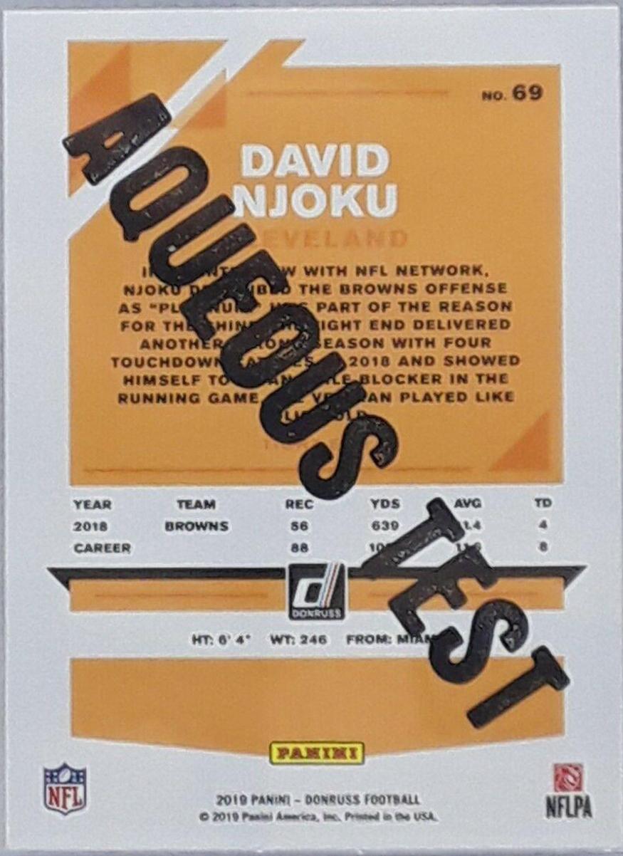 David Njoku [Aqueous Test] #69