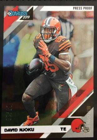 David Njoku [Black Press Proof] #69