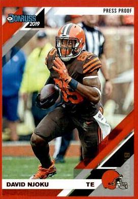 David Njoku [Red Press Proof] #69