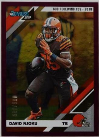 David Njoku [Season Stat Line] #69
