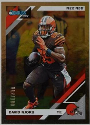 David Njoku [Silver Press Proof] #69