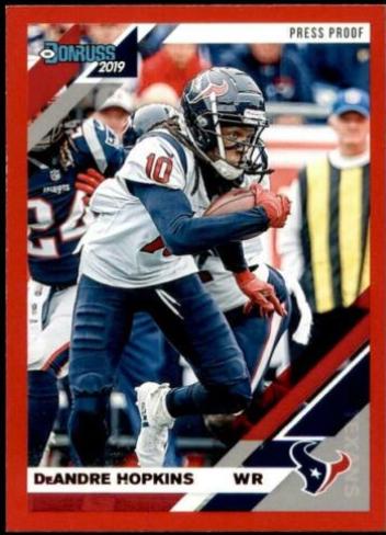 DeAndre Hopkins [Red Press Proof] #109