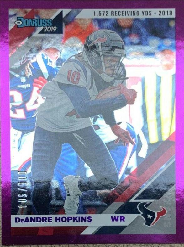 DeAndre Hopkins [Season Stat Line] #109