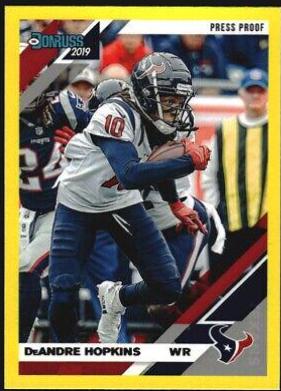DeAndre Hopkins [Yellow Press Proof] #109