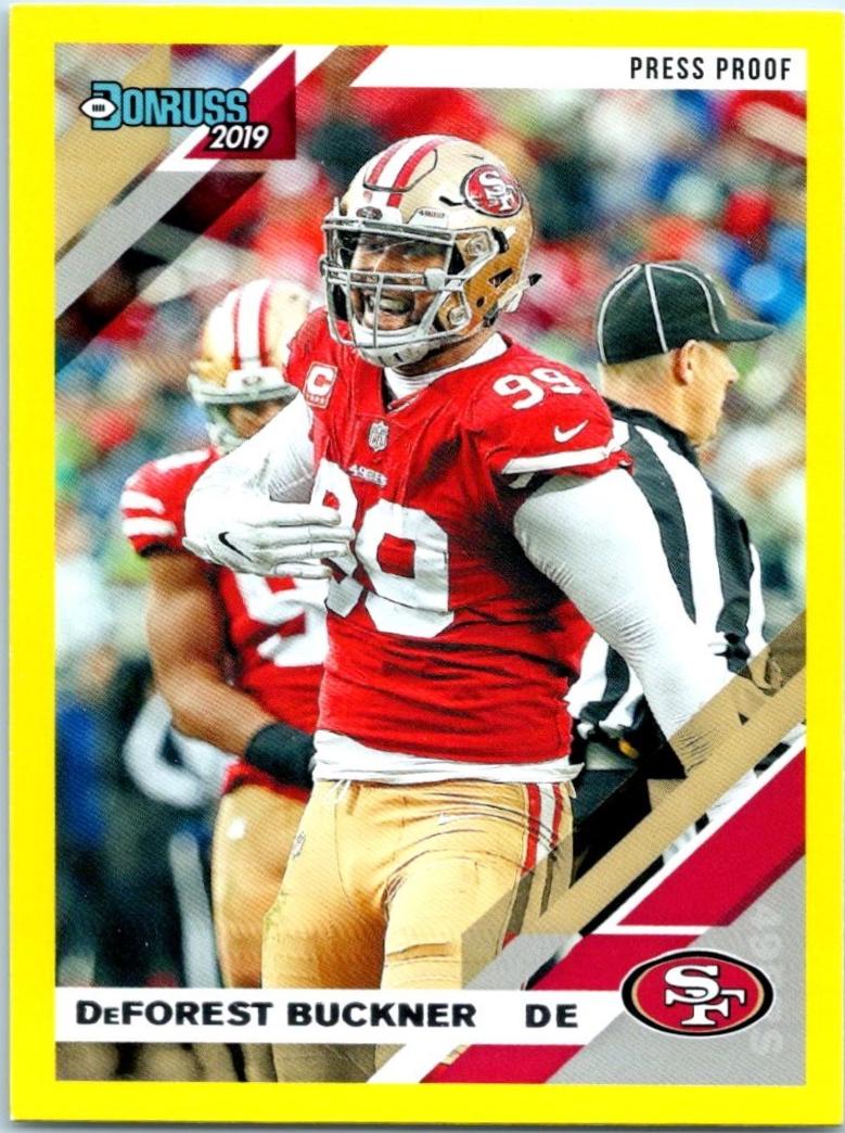 DeForest Buckner [Yellow Press Proof] #222