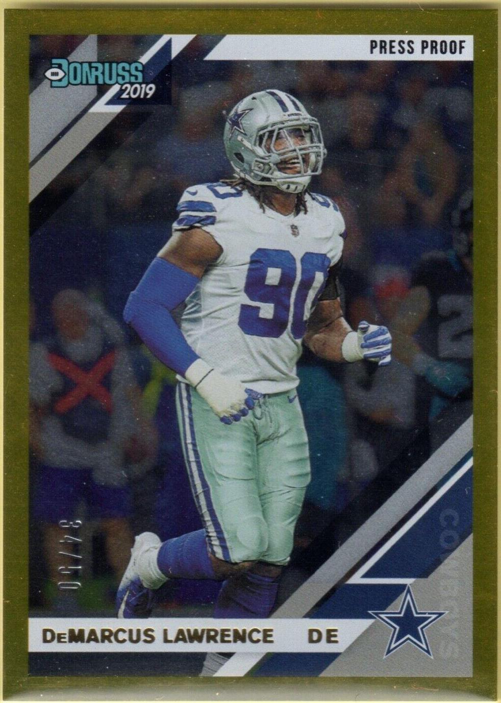 DeMarcus Lawrence [Gold Press Proof] #76