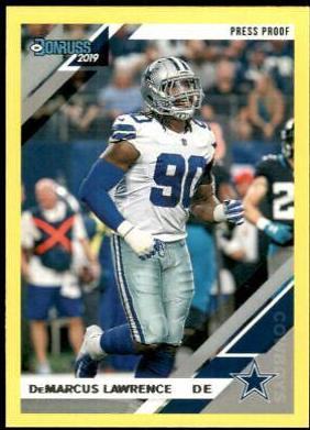 DeMarcus Lawrence [Yellow Press Proof] #76