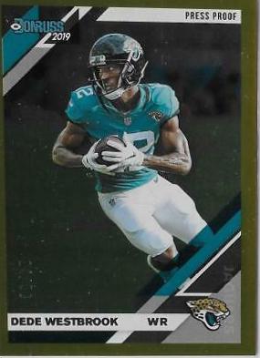 Dede Westbrook [Gold Press Proof] #123
