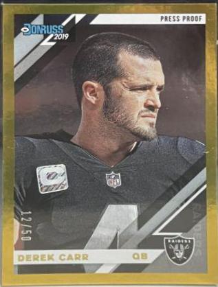 Derek Carr [Yellow Press Proof] #194