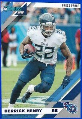 Derrick Henry [Blue Press Proof] #244