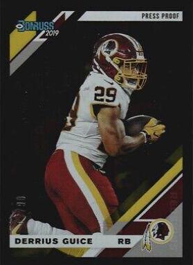 Derrius Guice [Black Press Proof] #233
