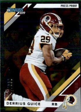 Derrius Guice [Silver Press Proof] #233