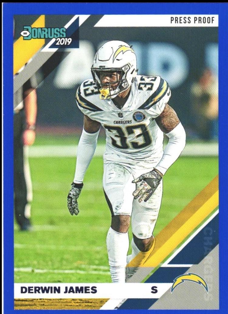 Derwin James [Blue Press Proof] #135