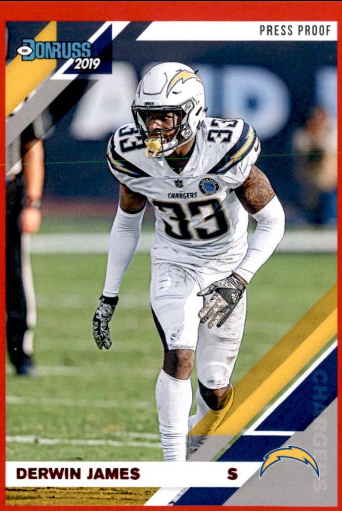 Derwin James [Red Press Proof] #135