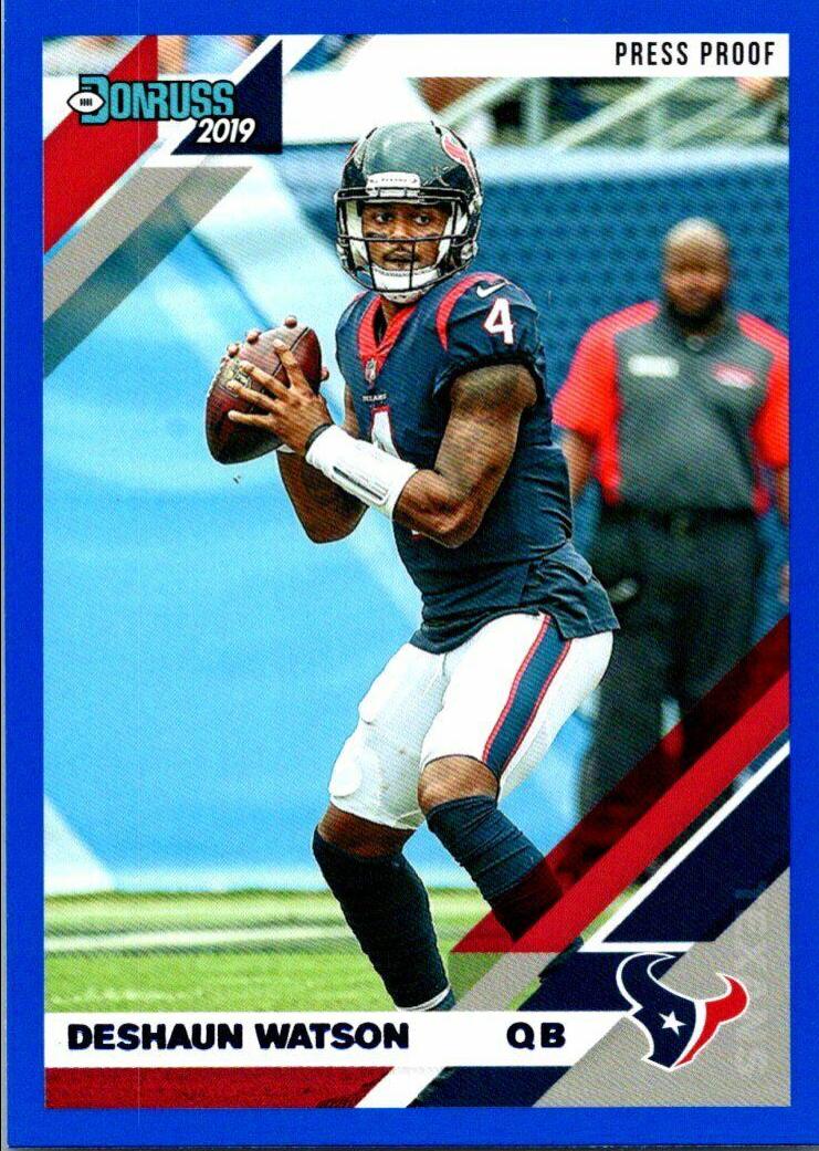 Deshaun Watson [Blue Press Proof] #106