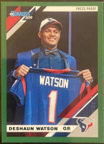 Deshaun Watson [Green Press Proof] #106