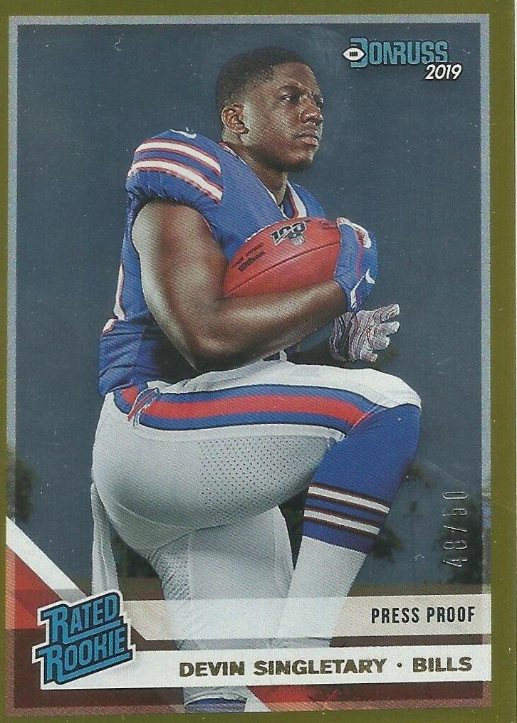 Devin Singletary [Gold Press Proof] #328