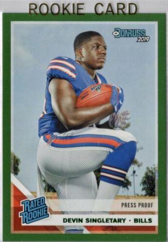 Devin Singletary [Green Press Proof] #328