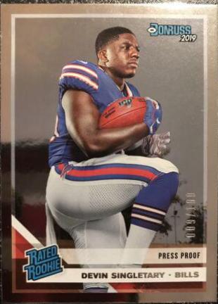 Devin Singletary [Silver Press Proof] #328