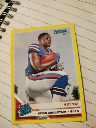 Devin Singletary [Yellow Press Proof] #328
