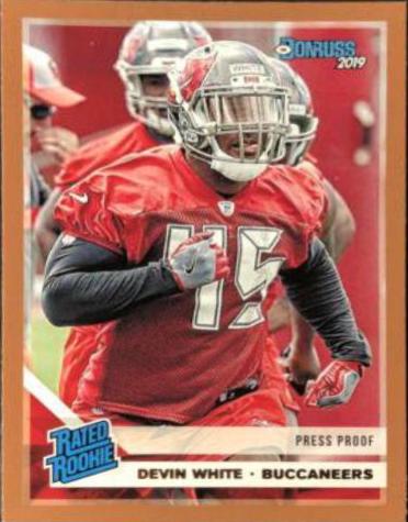 Devin White [Bronze Press Proof] #342