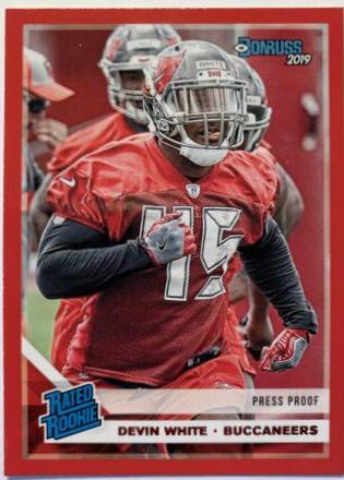 Devin White [Red Press Proof] #342