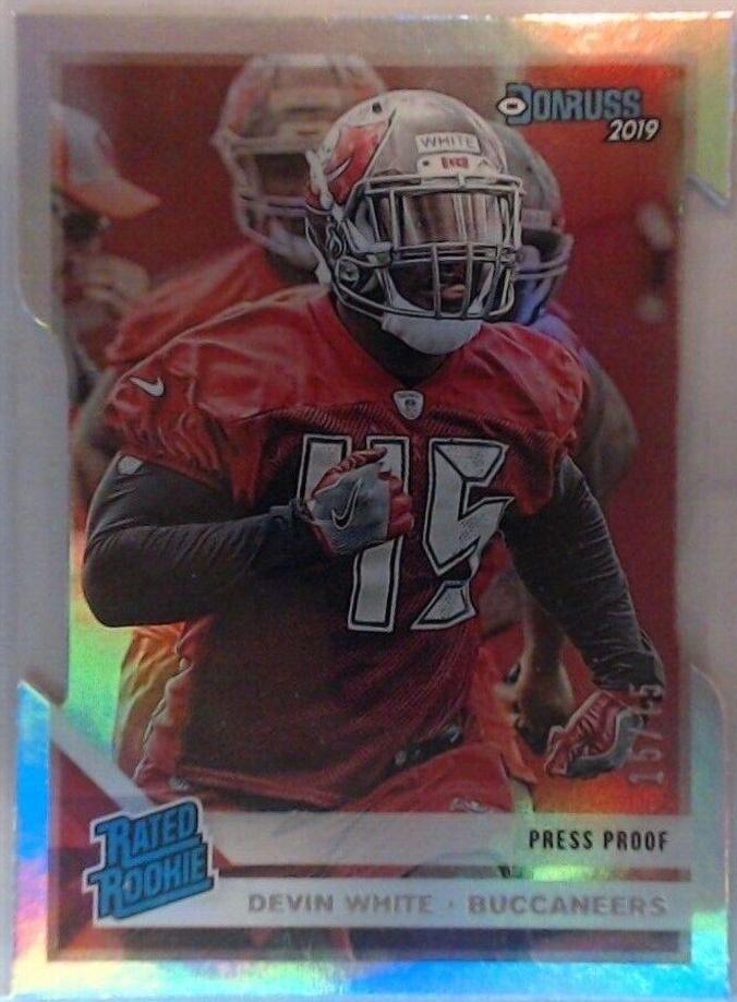 Devin White [Silver Die Cut Press Proof] #342