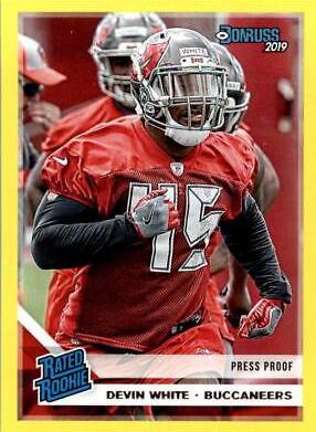 Devin White [Yellow Press Proof] #342