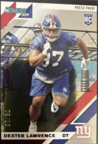 Dexter Lawrence [Black Press Proof] #257