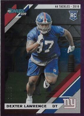 Dexter Lawrence [Season Stat Line] #257