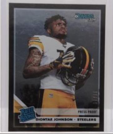 Diontae Johnson [Black Press Proof] #327