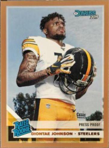Diontae Johnson [Bronze Press Proof] #327